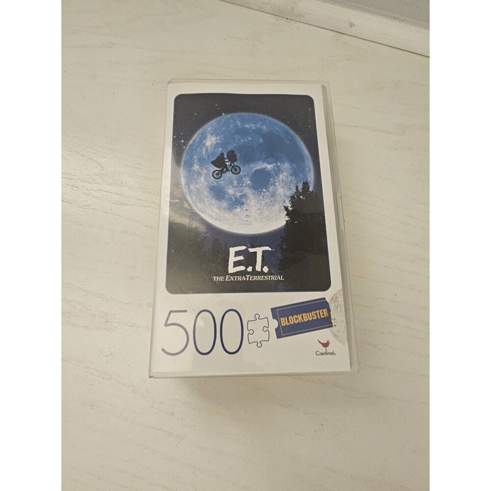 Blockbuster E.T.‎ The Extra-Terrestrial Movie Poster 500 Piece Jigsaw Puzzle